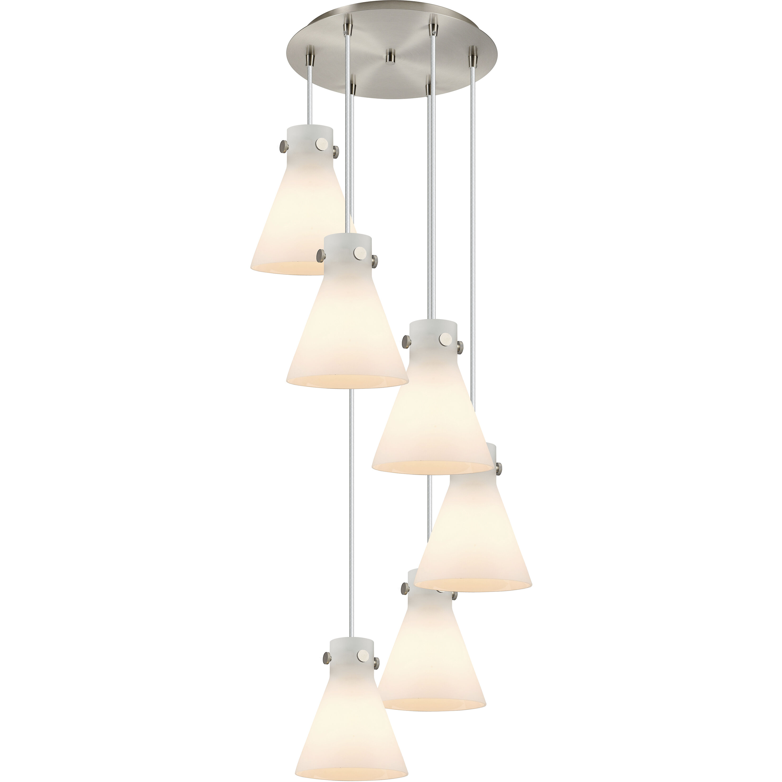 Newton Cone 6 Light 18.63 inch Pendant