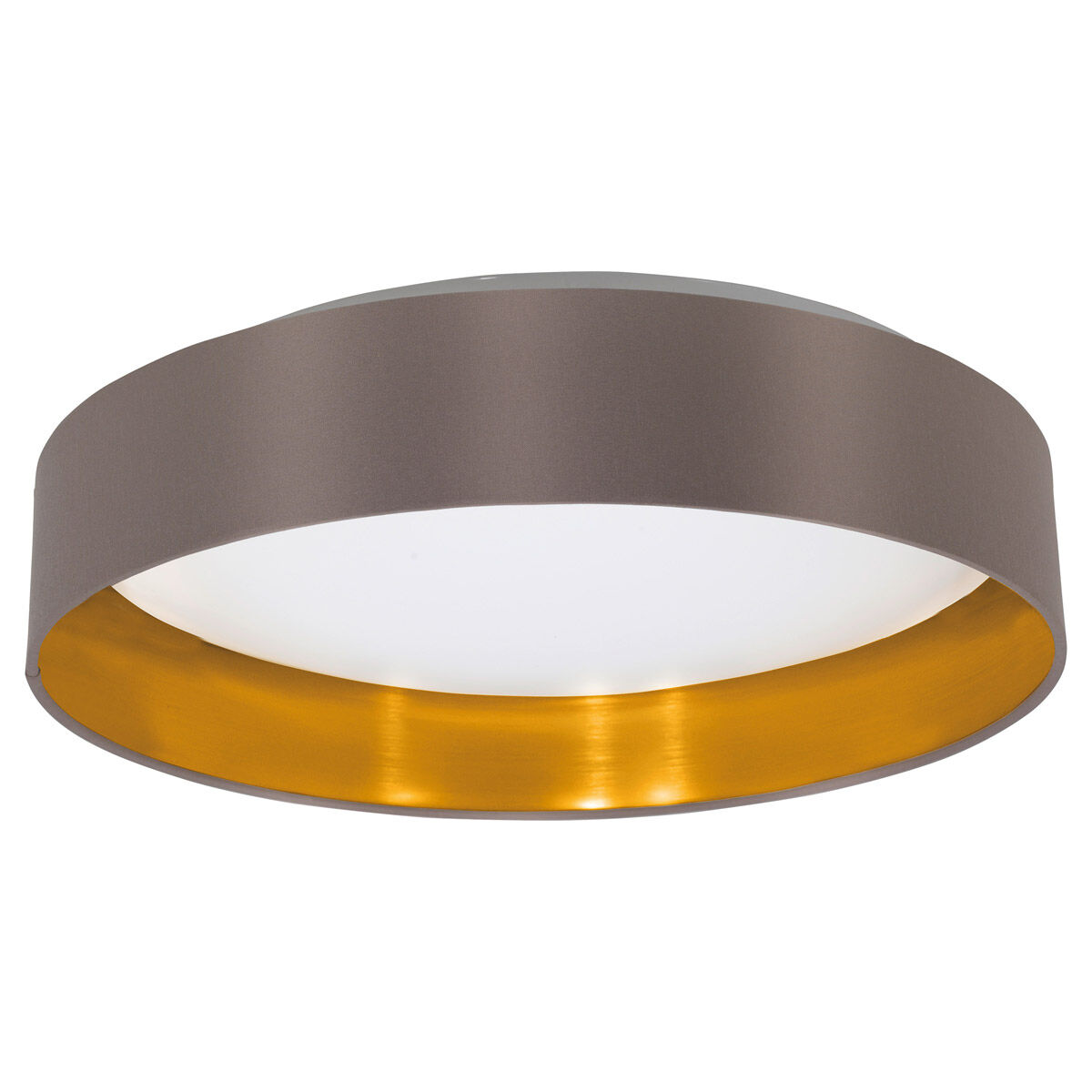 Maserlo LED 15.95 inch Satin Nickel Flush Mount Ceiling Light