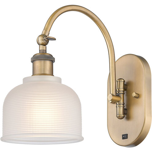 Ballston Dayton 1 Light 6 inch Brushed Brass Sconce Wall Light