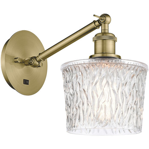 Ballston Niagra LED 6.5 inch Antique Brass Sconce Wall Light