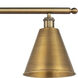 Ballston Cone LED 48 inch Brushed Brass Island Light Ceiling Light