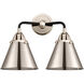 Nouveau 2 Appalachian LED 16 inch Black Polished Nickel Bath Vanity Light Wall Light