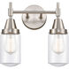 Caden 2 Light 13.50 inch Bathroom Vanity Light