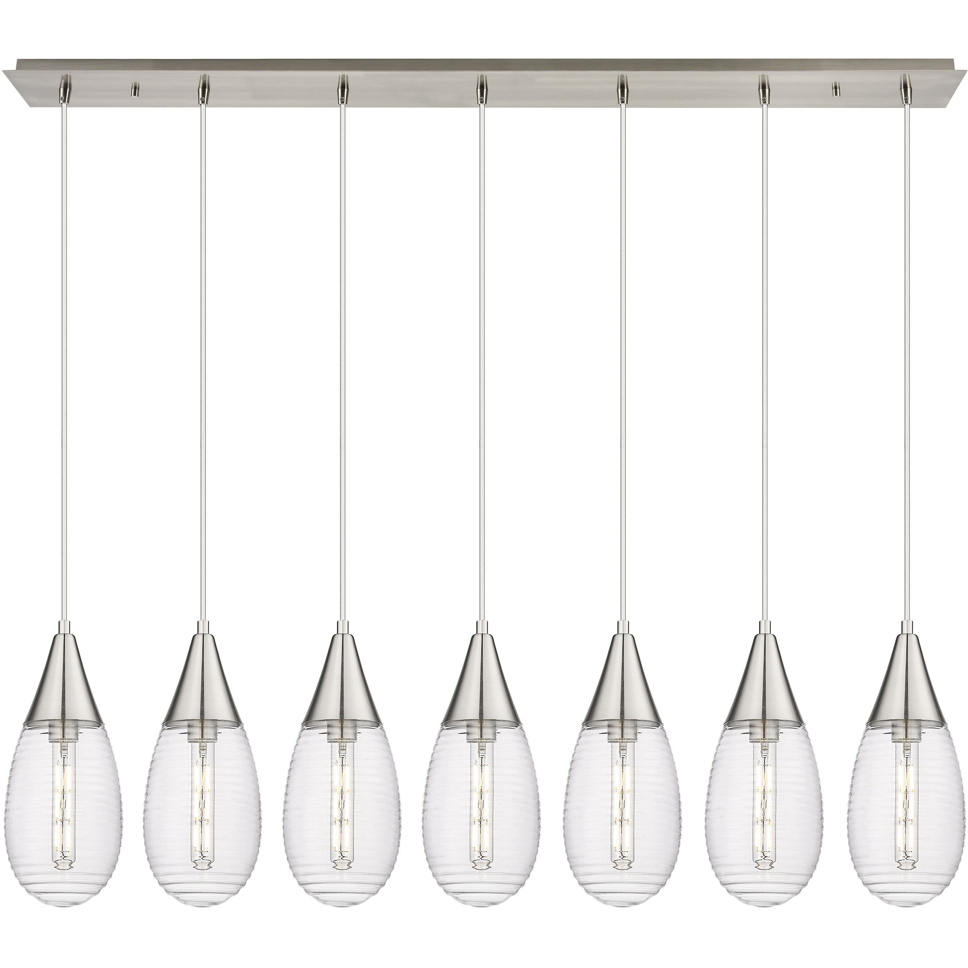 Malone 7 Light 49.75 inch Island Light