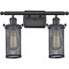 Austere Bleecker LED 16 inch Polished Chrome Bath Vanity Light Wall Light