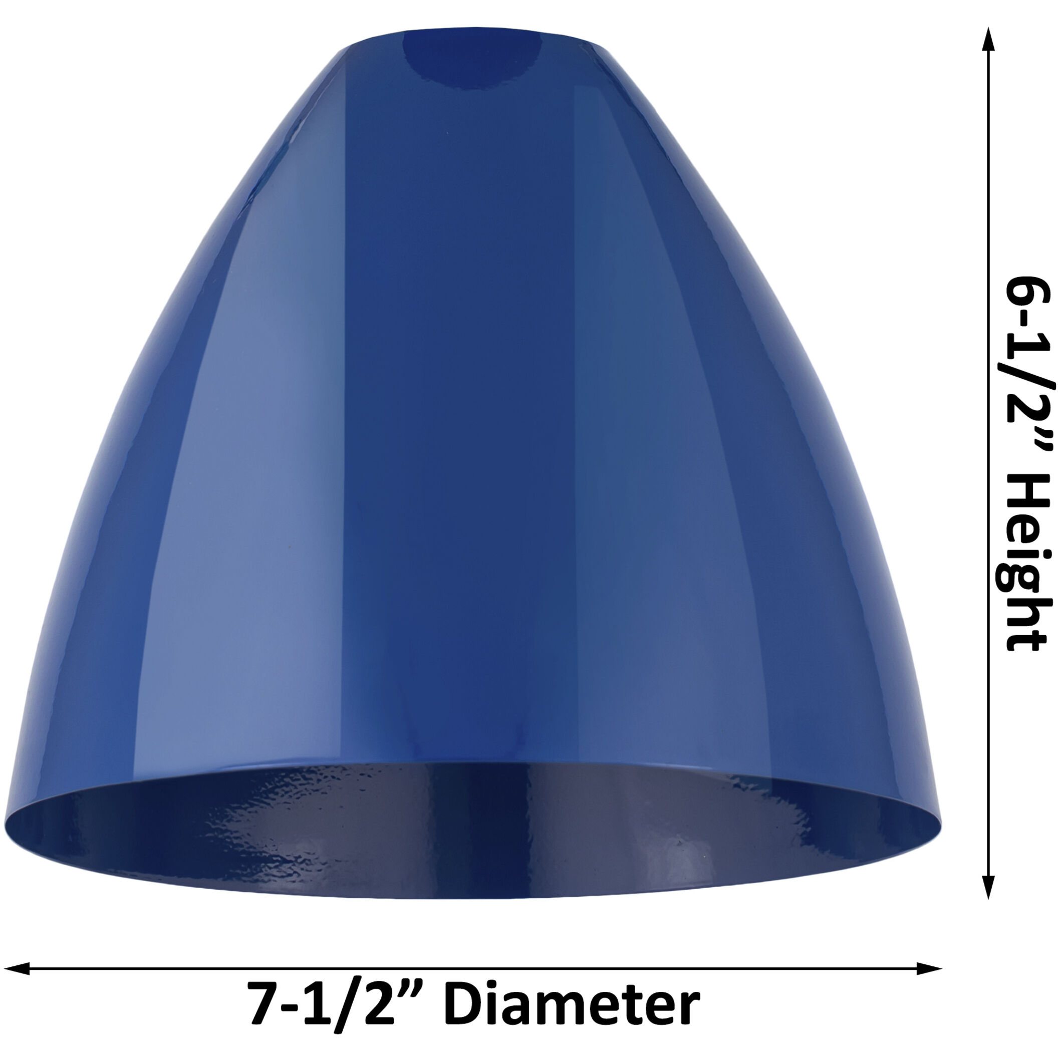 Ballston Plymouth Dome 1 Light 8 inch Antique Brass Semi-Flush Mount Ceiling Light in Matte Blue