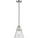 Franklin Restoration Cone 1 Light 6.25 inch Mini Pendant