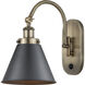 Franklin Restoration Appalachian 1 Light 8 inch Antique Brass Sconce Wall Light