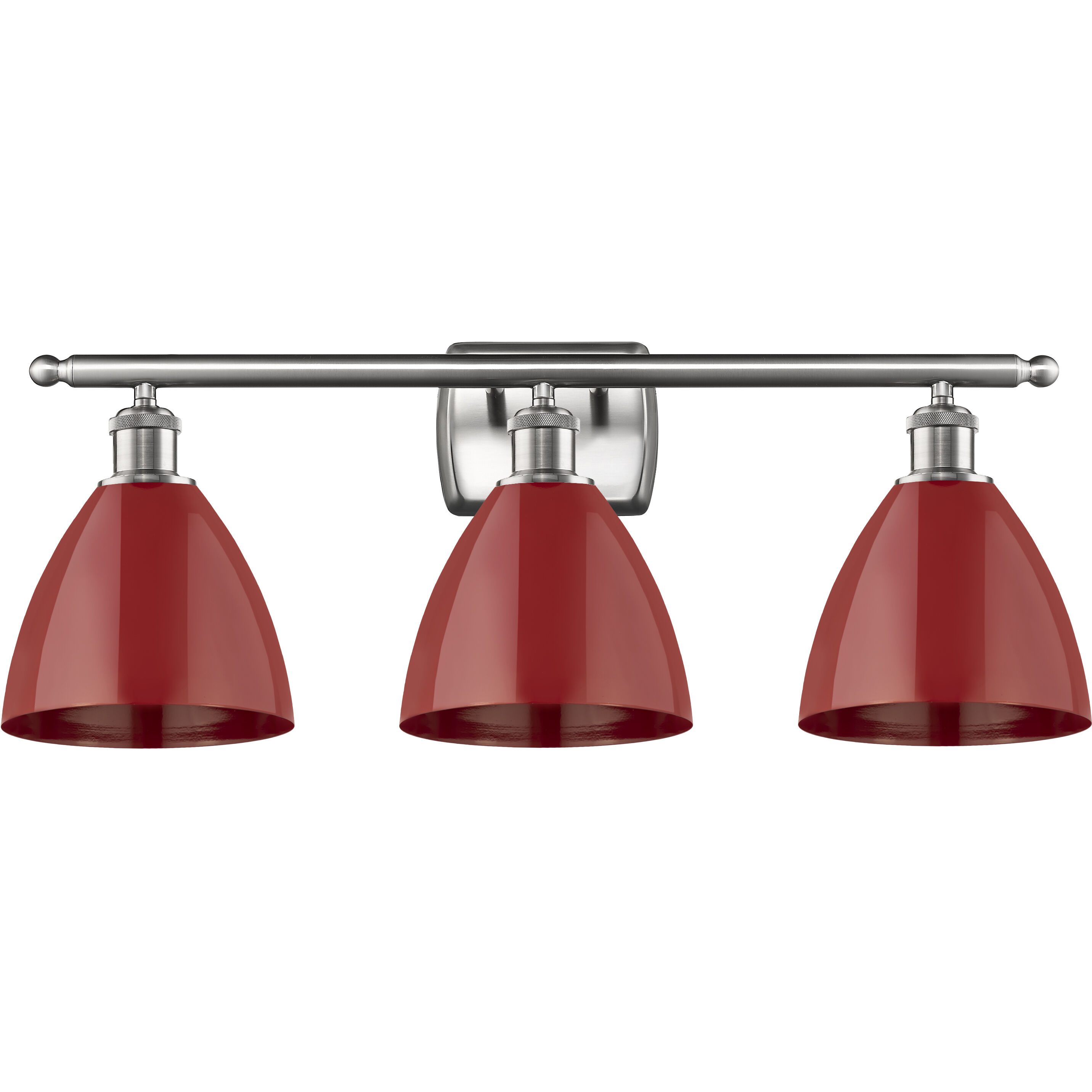 Ballston Plymouth Dome 3 Light 27.50 inch Bathroom Vanity Light