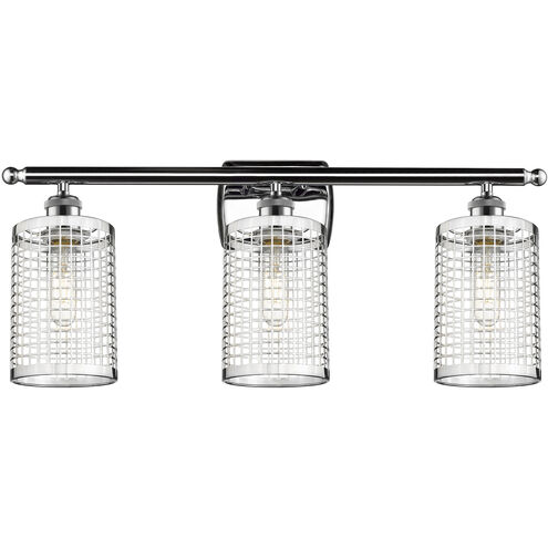 Nestbrook 3 Light 26 inch Polished Chrome Bath Vanity Light Wall Light