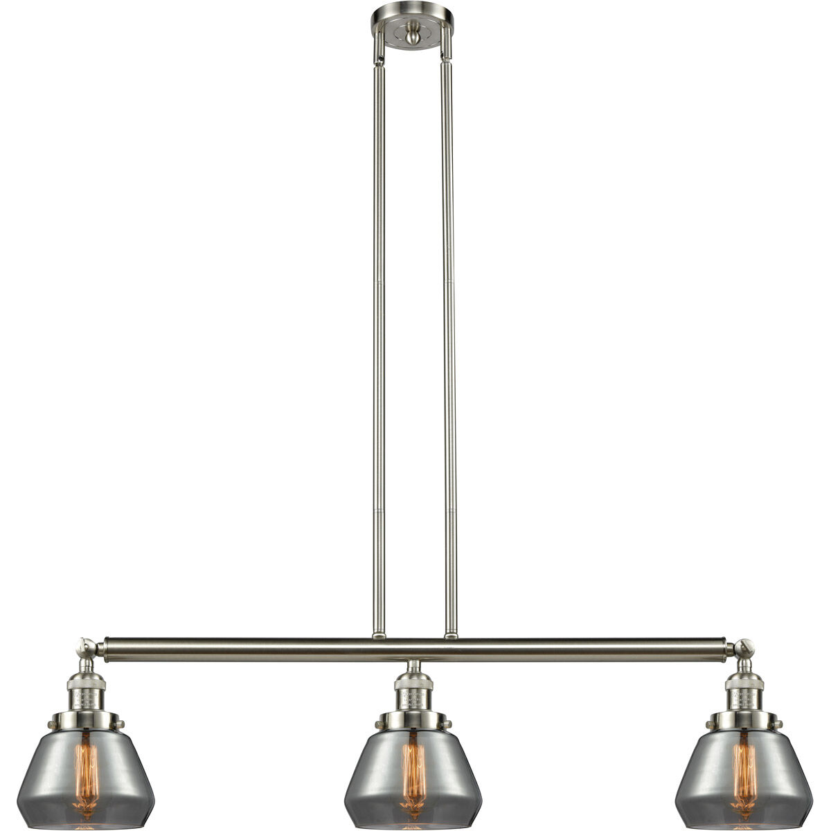 Franklin Restoration Fulton 3 Light 39.25 inch Island Light