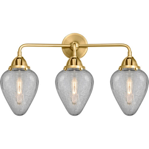 Nouveau 2 Geneseo LED 25 inch Satin Gold Bath Vanity Light Wall Light