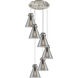 Newton Cone 6 Light 18.63 inch Pendant
