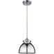 Adirondack 1 Light 8.13 inch Polished Chrome Mini Pendant Ceiling Light