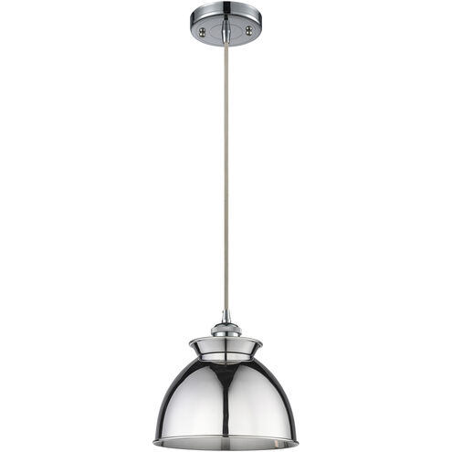 Adirondack 1 Light 8.13 inch Polished Chrome Mini Pendant Ceiling Light