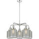 Edison 5 Light 24 inch Polished Chrome Chandelier Ceiling Light