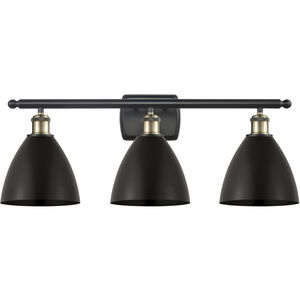 Ballston Dome LED 27.5 inch Black Antique Brass Bath Vanity Light Wall Light