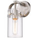 Pilaster LED 4.5 inch Brushed Satin Nickel Sconce Wall Light