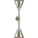 Franklin Restoration Appalachian 2 Light 18.00 inch Bathroom Vanity Light