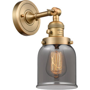 Franklin Restoration Small Bell LED 5 inch Brushed Brass Sconce Wall Light, Franklin Restoration