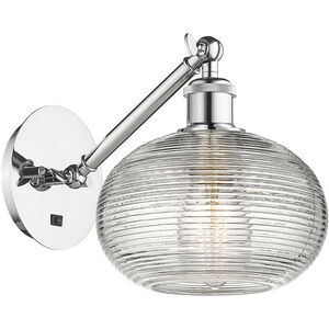 Ballston Ithaca 1 Light 8 inch Polished Chrome Sconce Wall Light