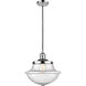 Franklin Restoration Large Oxford LED 12 inch Polished Chrome Mini Pendant Ceiling Light, Franklin Restoration