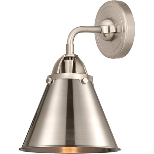 Nouveau 2 Appalachian 1 Light 8 inch Brushed Satin Nickel Sconce Wall Light