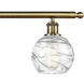 Ballston Small Deco Swirl 4 Light 46 inch Antique Brass Island Light Ceiling Light, Ballston