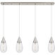 Malone 4 Light 49.75 inch Island Light