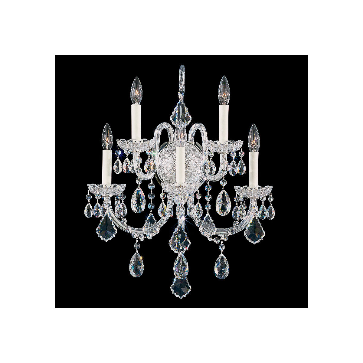 Olde World 5 Light 9.50 inch Wall Sconce