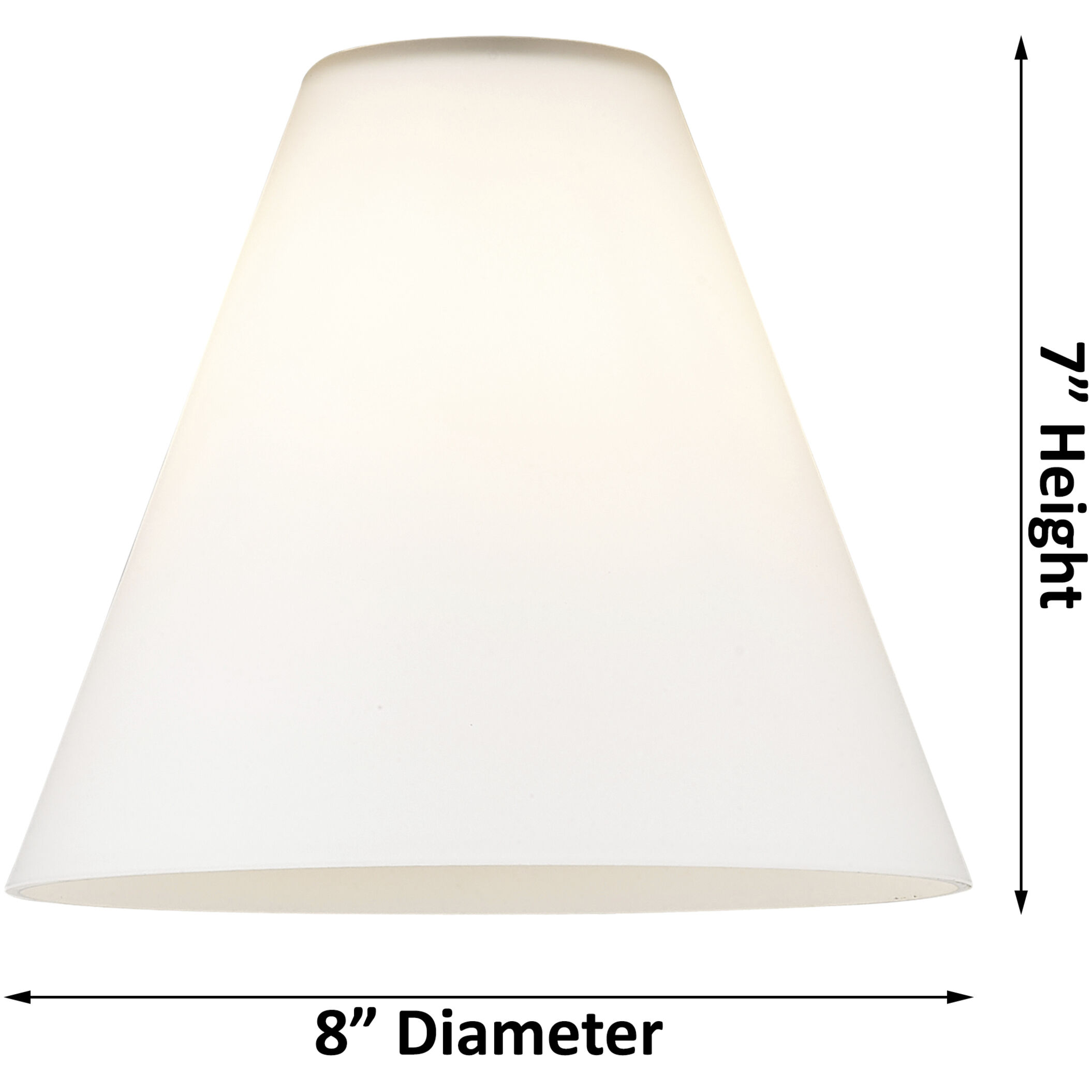 Ballston Ballston Cone LED 38 inch White and Polished Chrome Bath Vanity Light Wall Light in Clear Glass