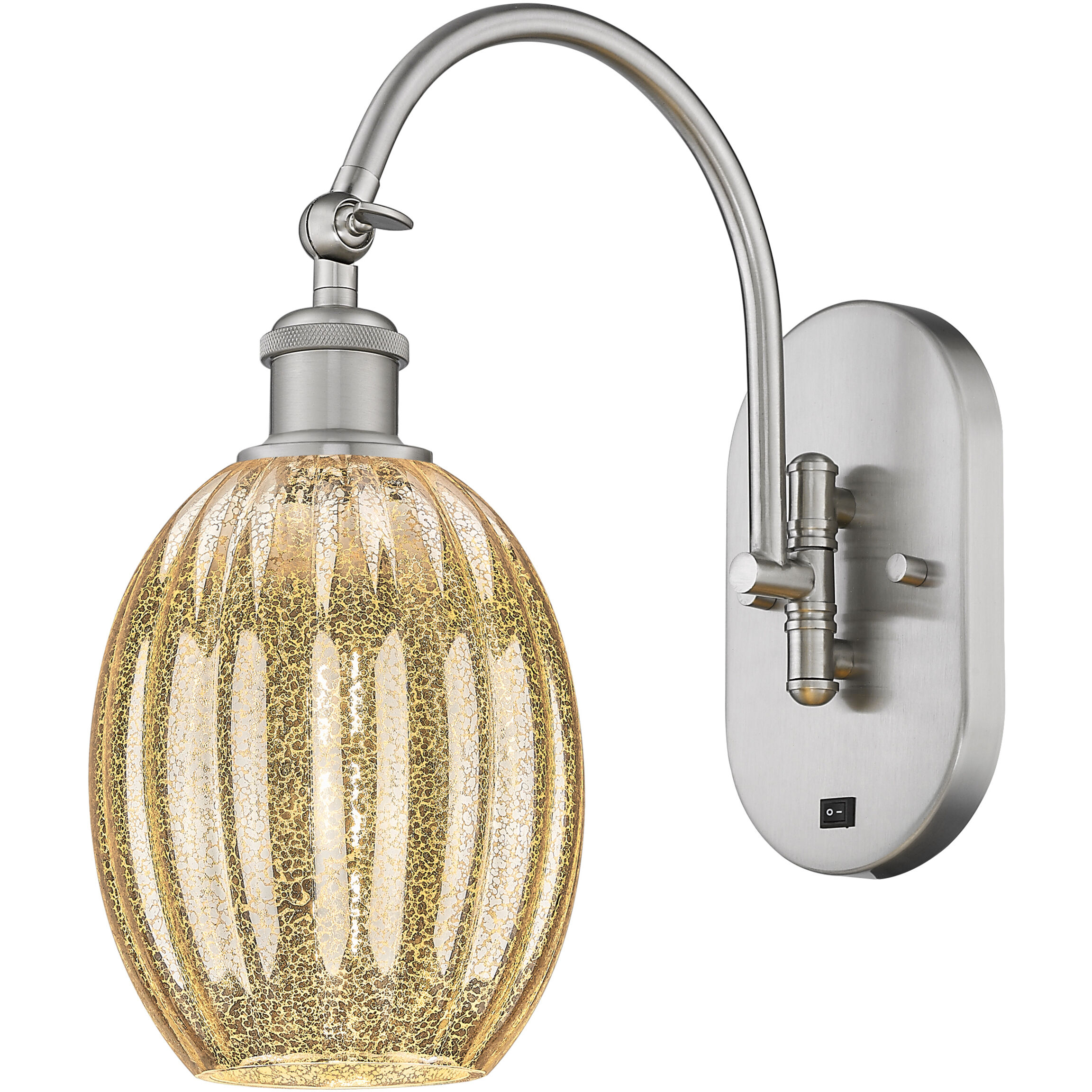 Ballston Preston 1 Light 6.25 inch Swing Arm Light/Wall Lamp