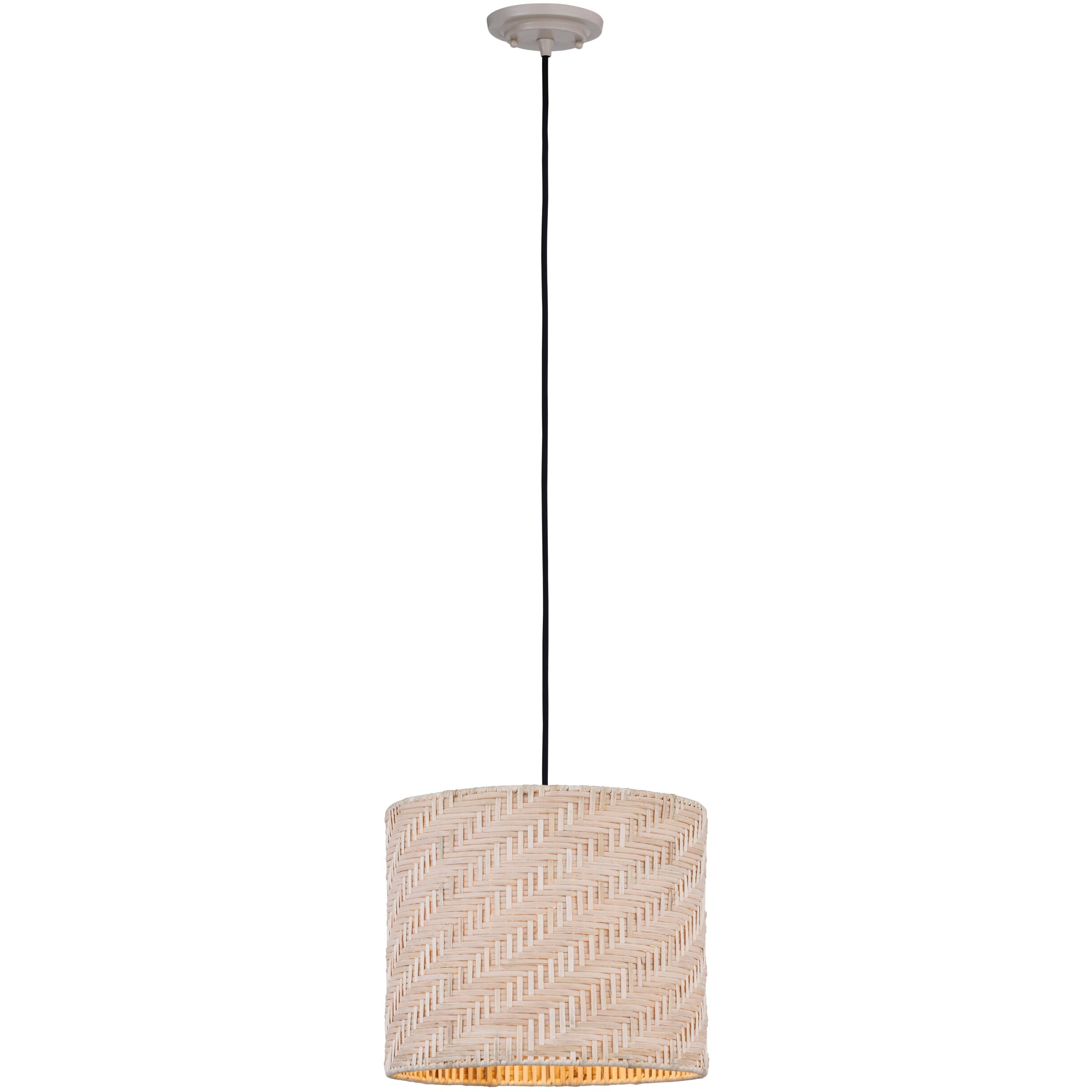 Loom 1 Light 12 inch Black Pendant Ceiling Light