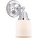 Aditi Small Bell 1 Light 5 inch Polished Chrome Sconce Wall Light, Aditi