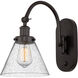 Franklin Restoration Cone 1 Light 8 inch Oil Rubbed Bronze Sconce Wall Light
