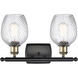 Ballston Salina LED 16 inch Black Antique Brass Bath Vanity Light Wall Light, Ballston