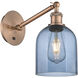 Ballston Bella 1 Light 5.5 inch Antique Copper Sconce Wall Light