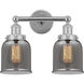 Bell 2 Light 15.5 inch Polished Chrome Bath Vanity Light Wall Light