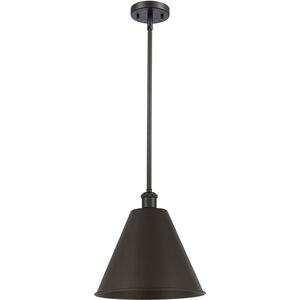 Ballston Dome LED 12 inch Oil Rubbed Bronze Pendant Ceiling Light