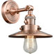 Franklin Restoration Railroad 1 Light 8 inch Antique Copper Sconce Wall Light, Franklin Restoration