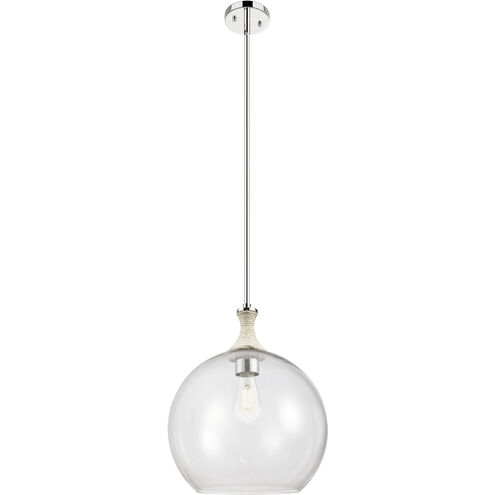 Downtown Urban Astor 1 Light 14 inch Polished Nickel Pendant Ceiling Light