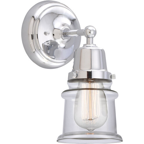 Aditi Small Canton 1 Light 5.25 inch Polished Chrome Sconce Wall Light, Aditi