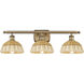 Ballston Bristol Natural II 3 Light 27.5 inch Brushed Brass Bath Vanity Light Wall Light