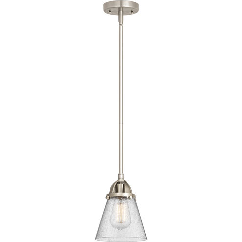 Nouveau 2 Cone 1 Light 6.25 inch Mini Pendant
