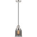 Franklin Restoration Bell 1 Light 5 inch Polished Nickel Mini Pendant Ceiling Light