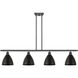 Ballston Dome 4 Light 48.00 inch Island Light