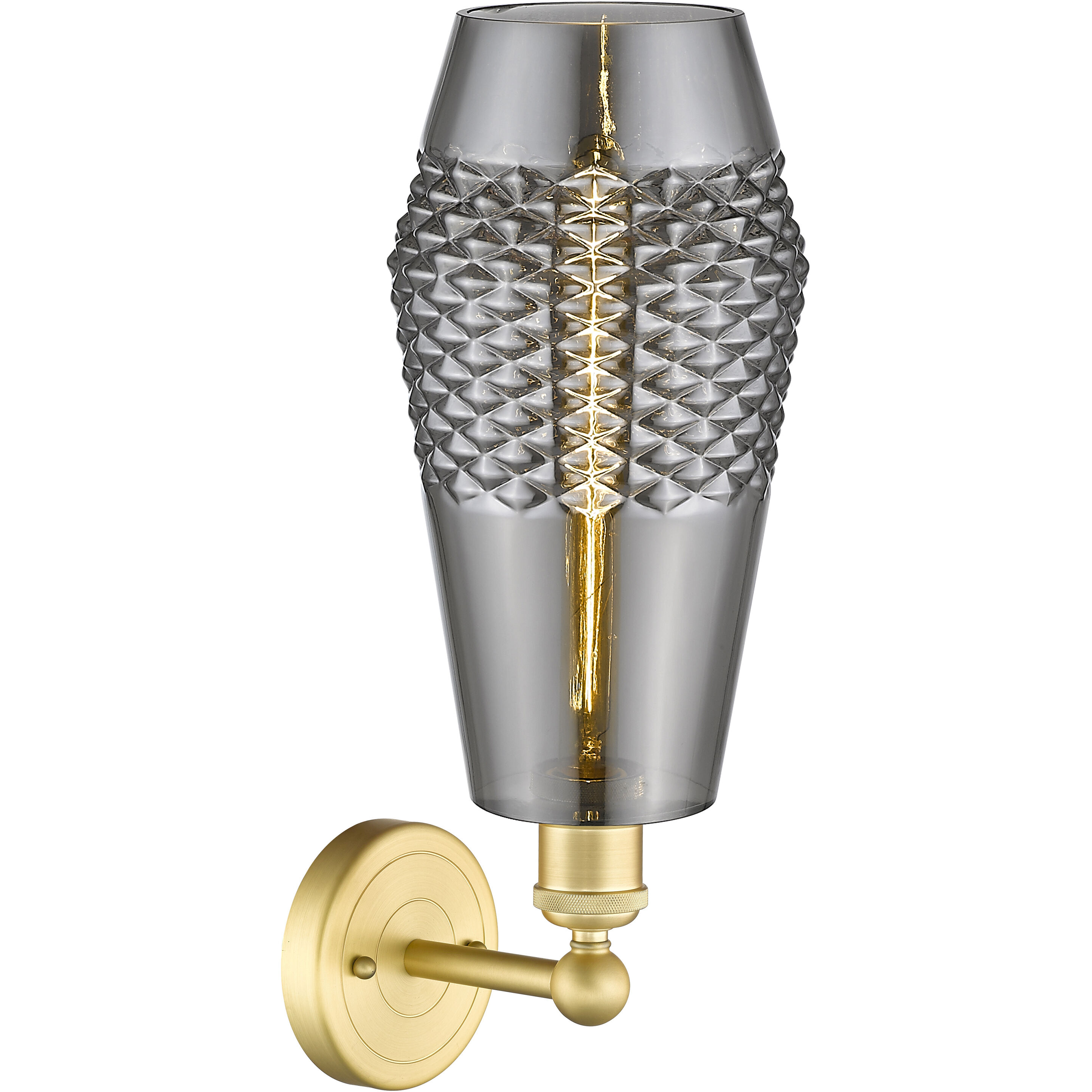 Windham Sconce Wall Light in Satin Gold