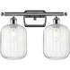 Ballston Preston 2 Light 16.75 inch Polished Chrome Bath Vanity Light Wall Light in Clear