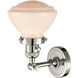 Franklin Restoration Olean LED 7 inch Polished Nickel Sconce Wall Light, Franklin Restoration