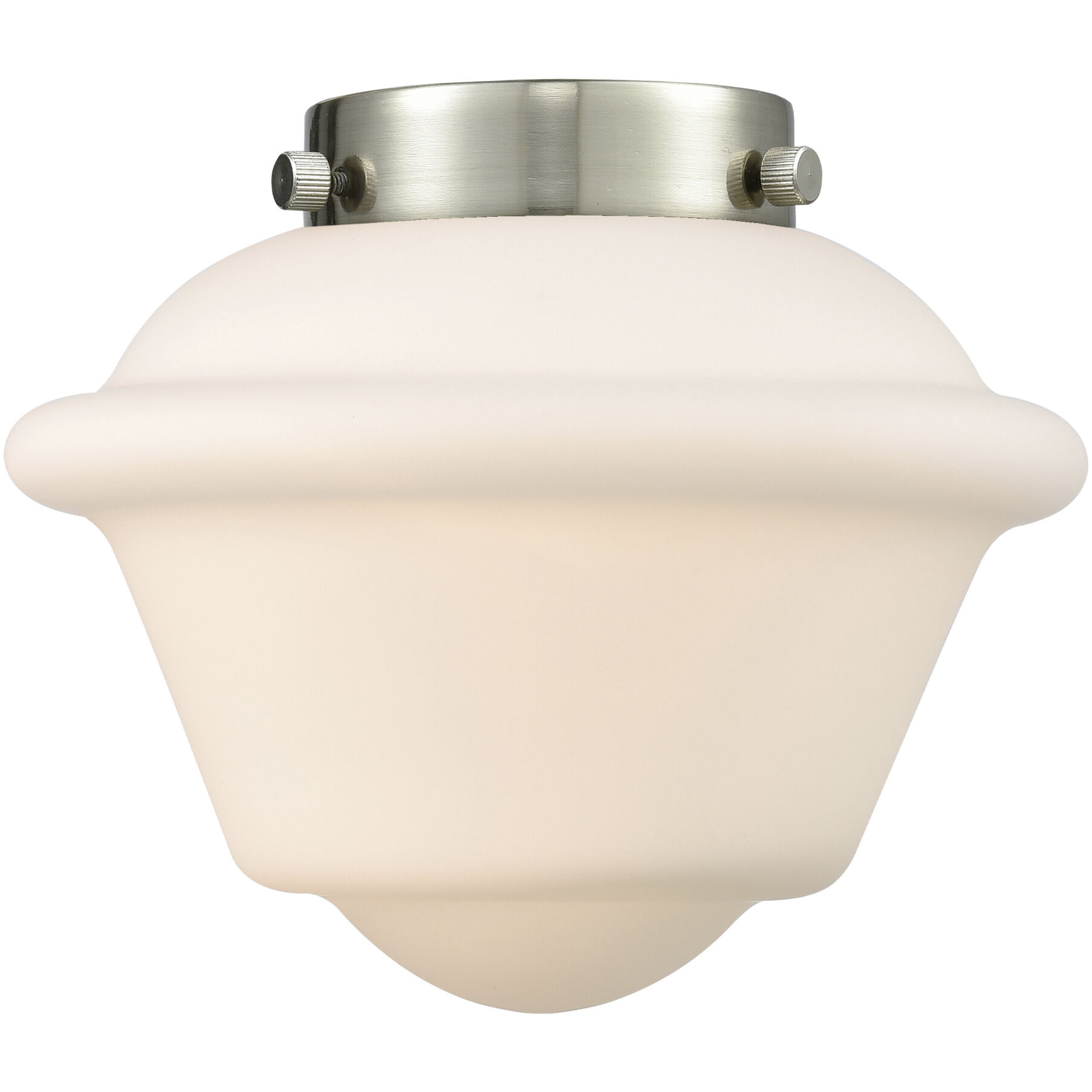 Franklin Restoration Oxford LED 7.5 inch Antique Brass Mini Pendant Ceiling Light in Matte White, Franklin Restoration